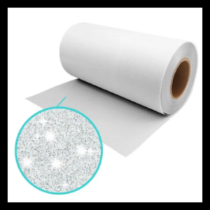 DTF GLITTER transparente
