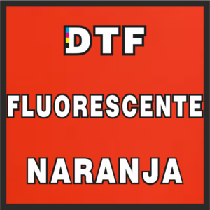 DTF FLUORESCENTE NARANJA (neón)