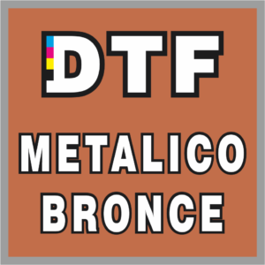 DTF METALICO BRONCE
